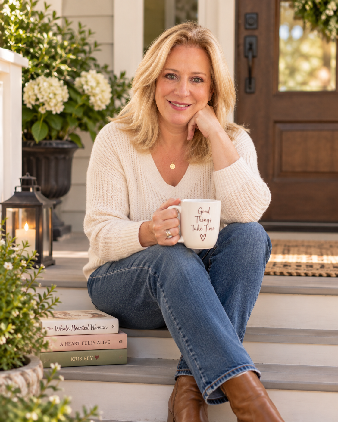 Kristen Rey, author of A Heart Fully Alive